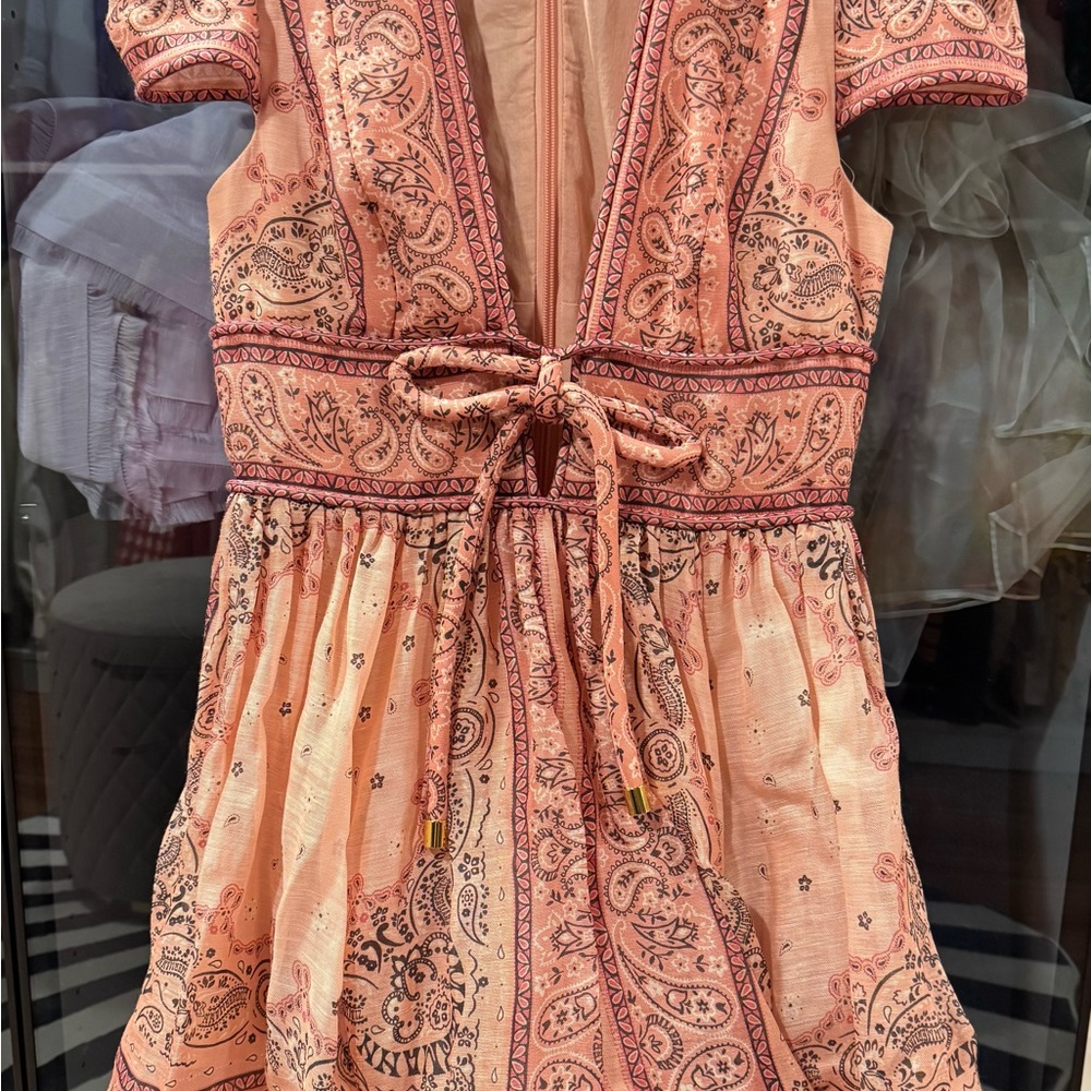 Matchmaker structured Mini dress